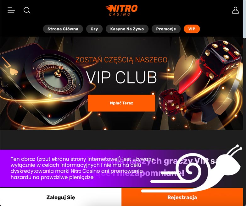 nitro casino wypłaty